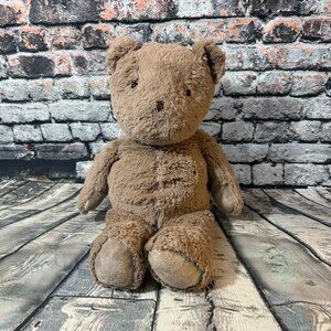 Pottery Barn Kids Brown Teddy Bear Plush 17" Toy Lovey - April 2016